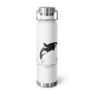 "Creatures of the Sea" Copper Vacuum Insulated Bottle