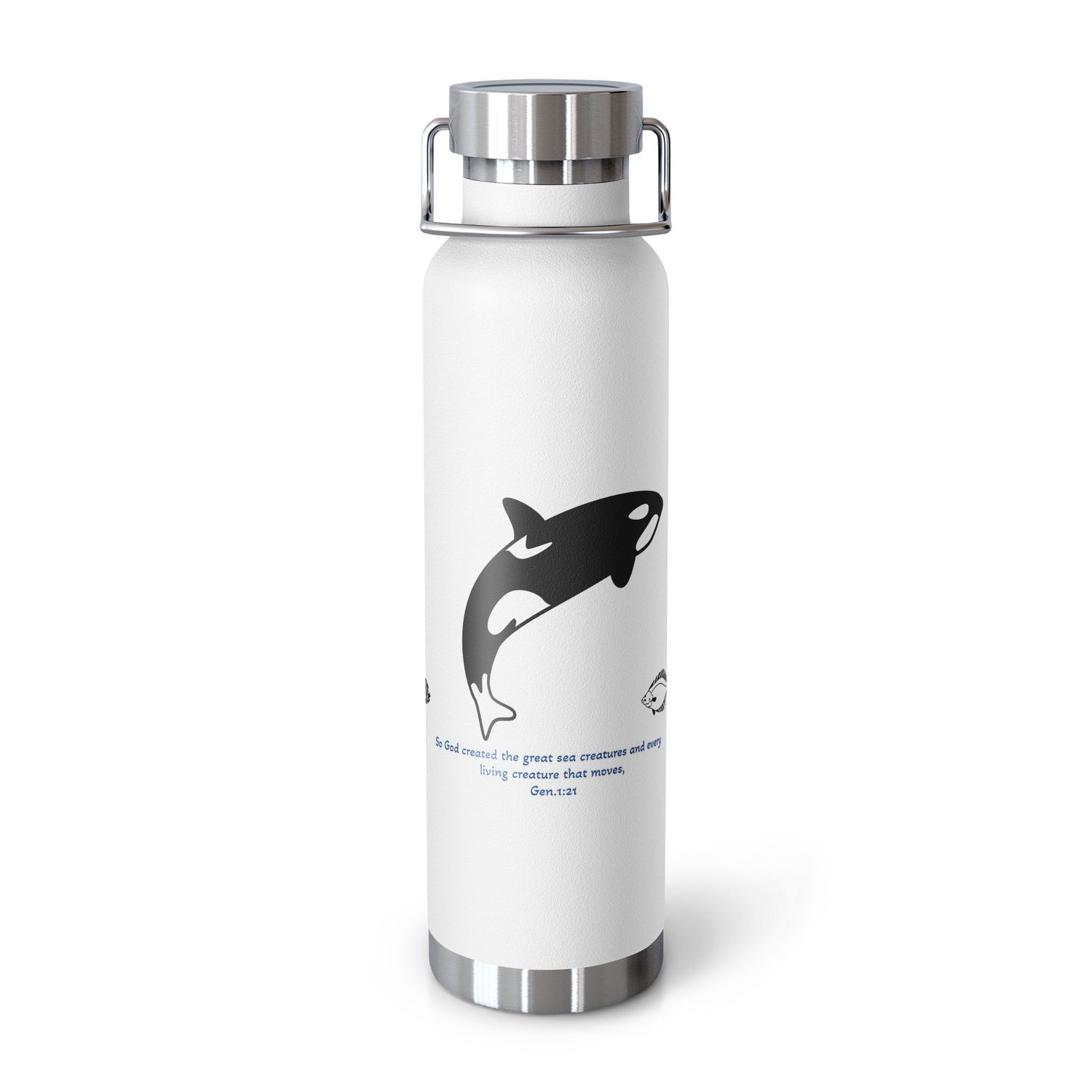 "Creatures of the Sea" Copper Vacuum Insulated Bottle