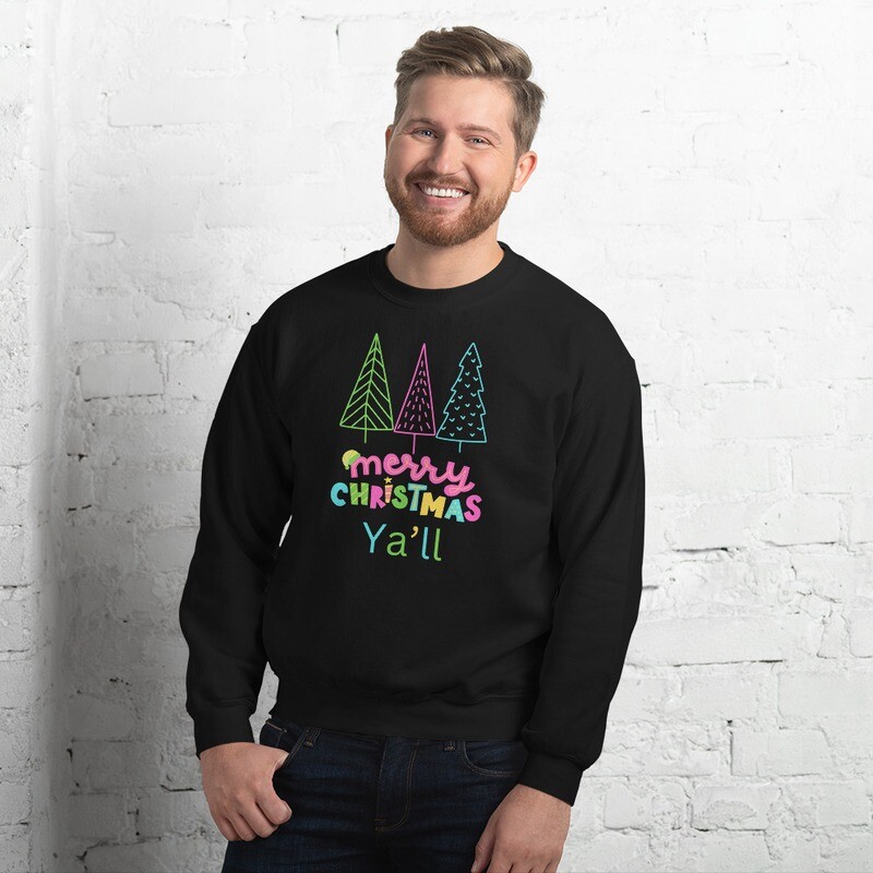 Sweatshirt, merry Christmas ya&#39;ll