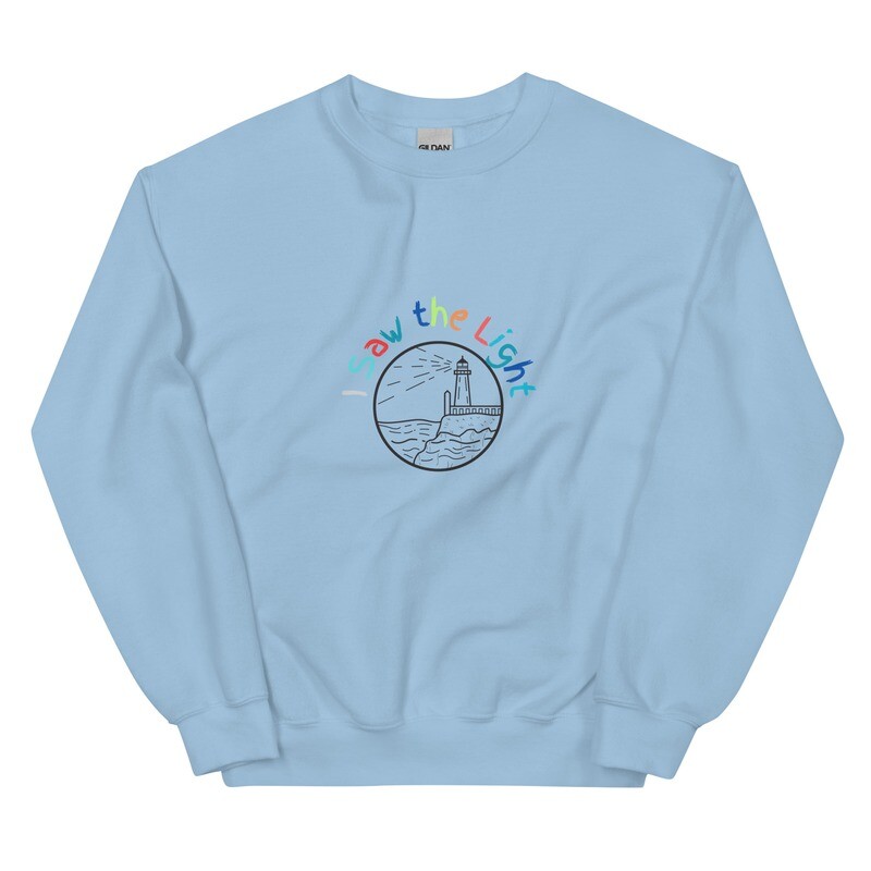 Sweatshirt, i saw the light, light house, the light