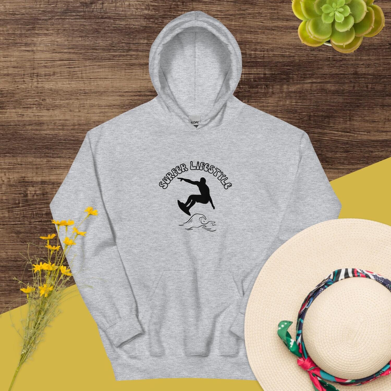 Hoodie, surfer lifestyle