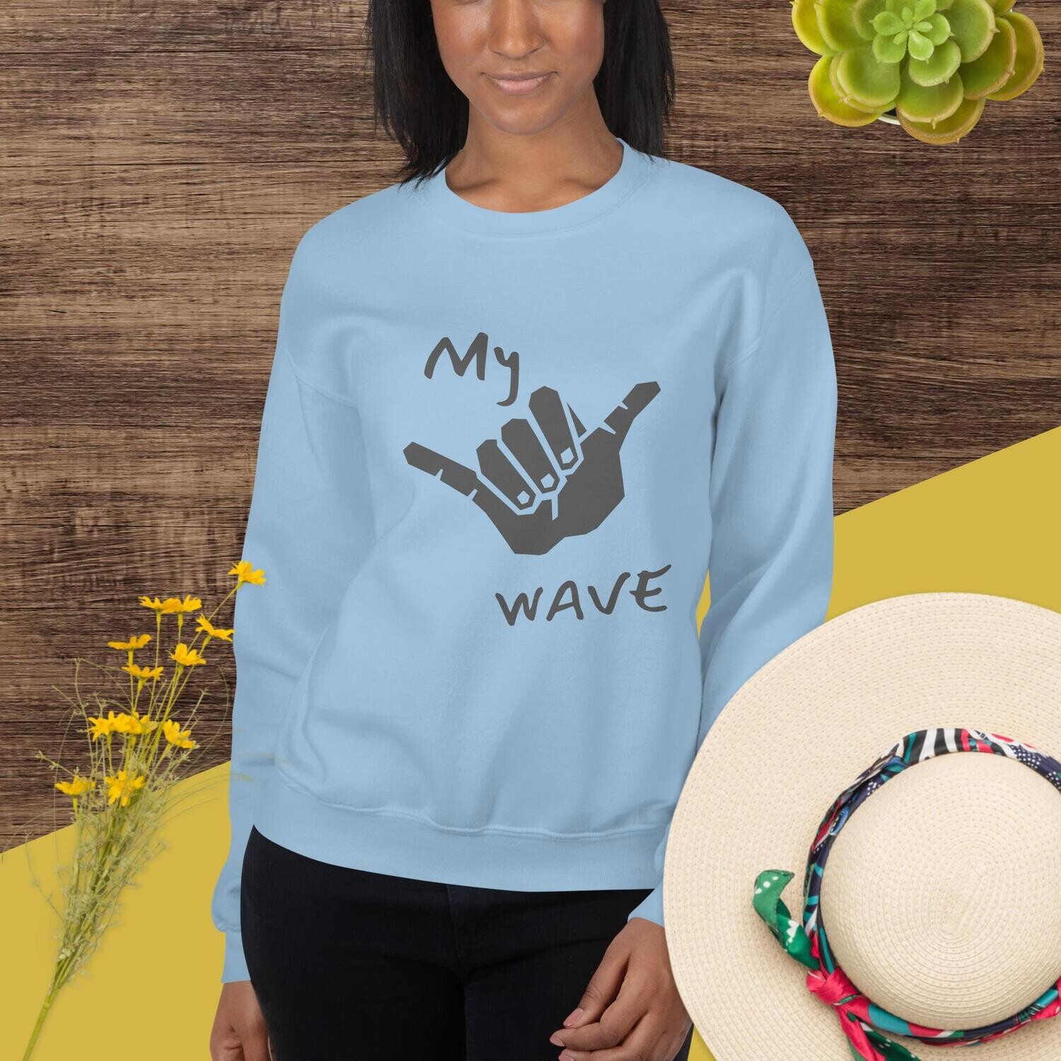 Sweatshirt, my wave