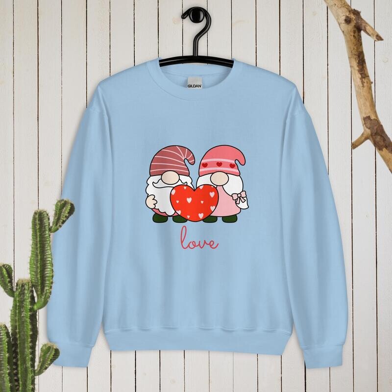 Sweatshirt, Gnome Love