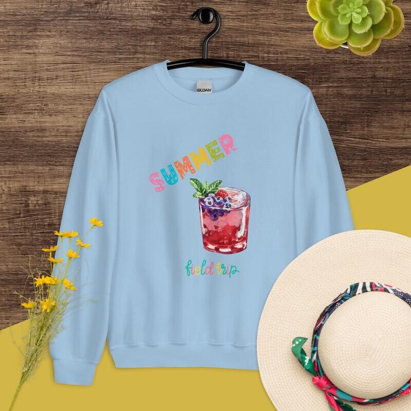 Sweatshirt, summer field trip