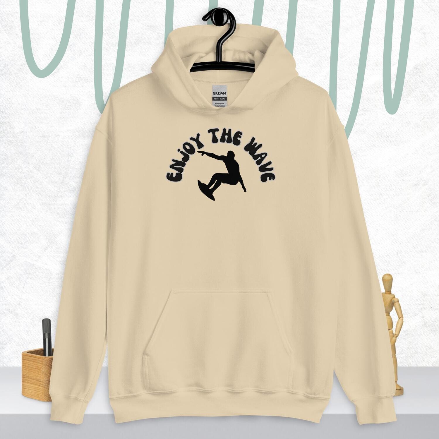 Hoodie, enjoy the wave, surfer, surfer dude