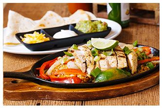Fajita Bar $21.00 / person, minimum 10 people
