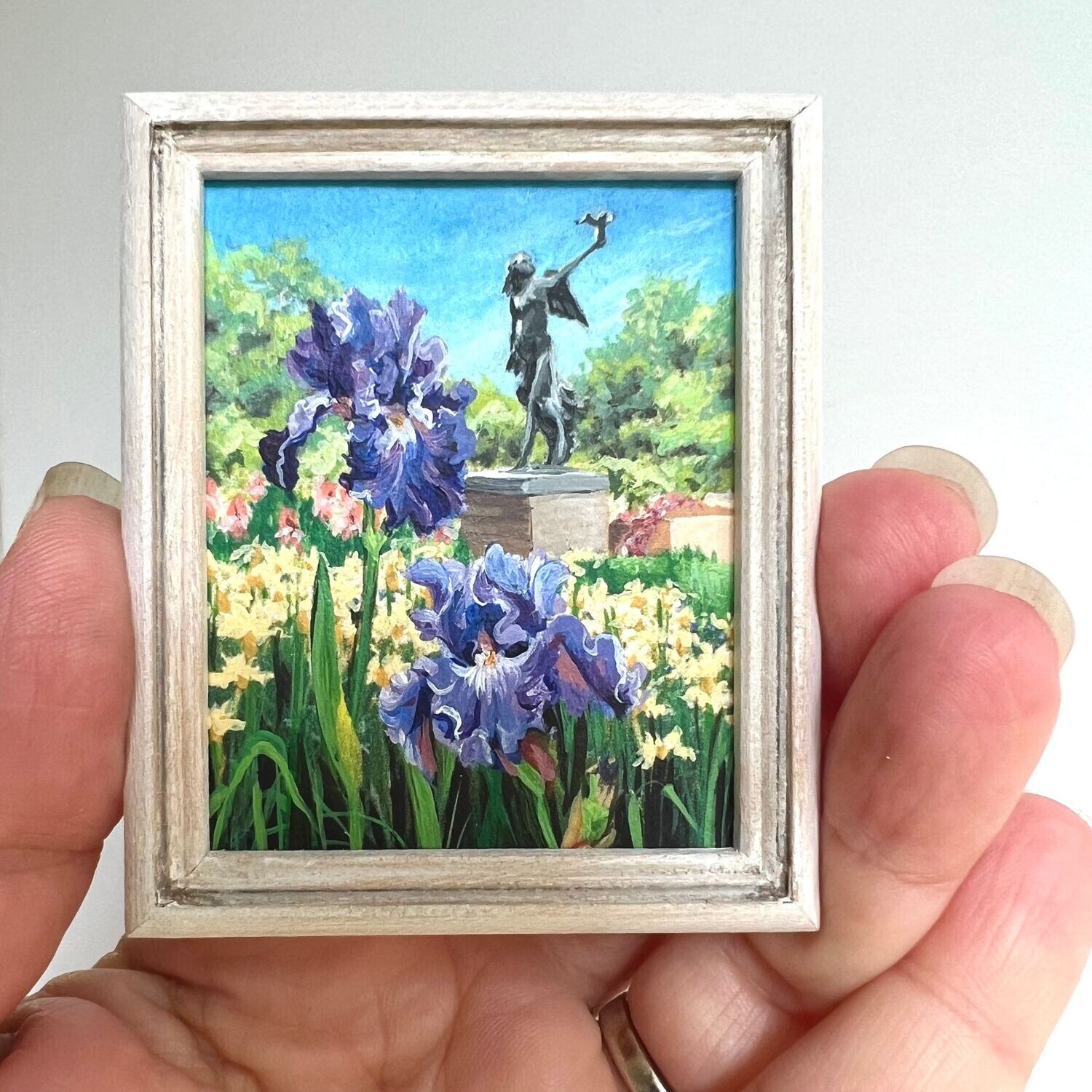 Painting an Iris Garden