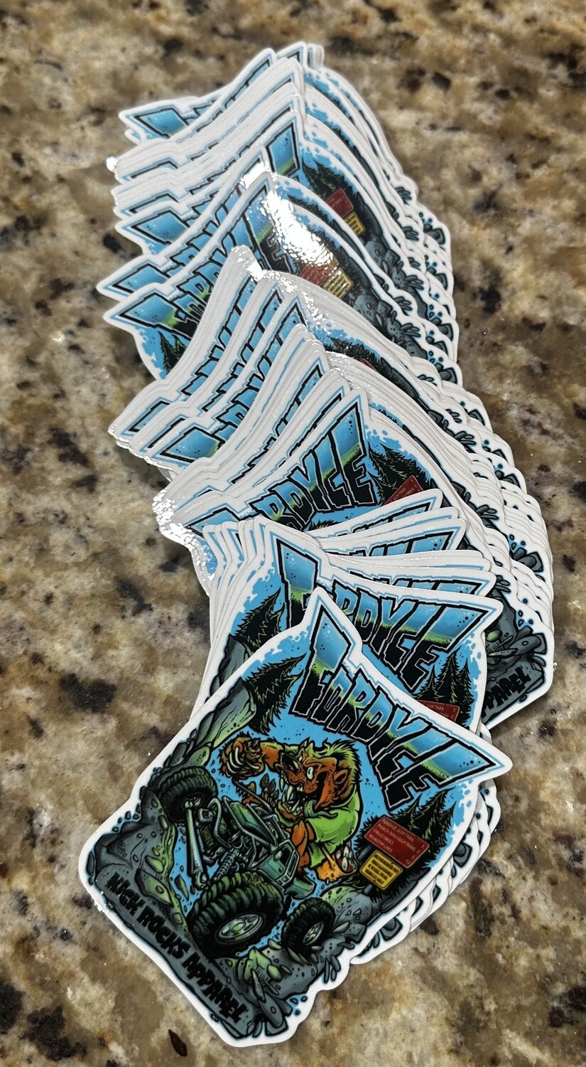 Fordyce bear sticker