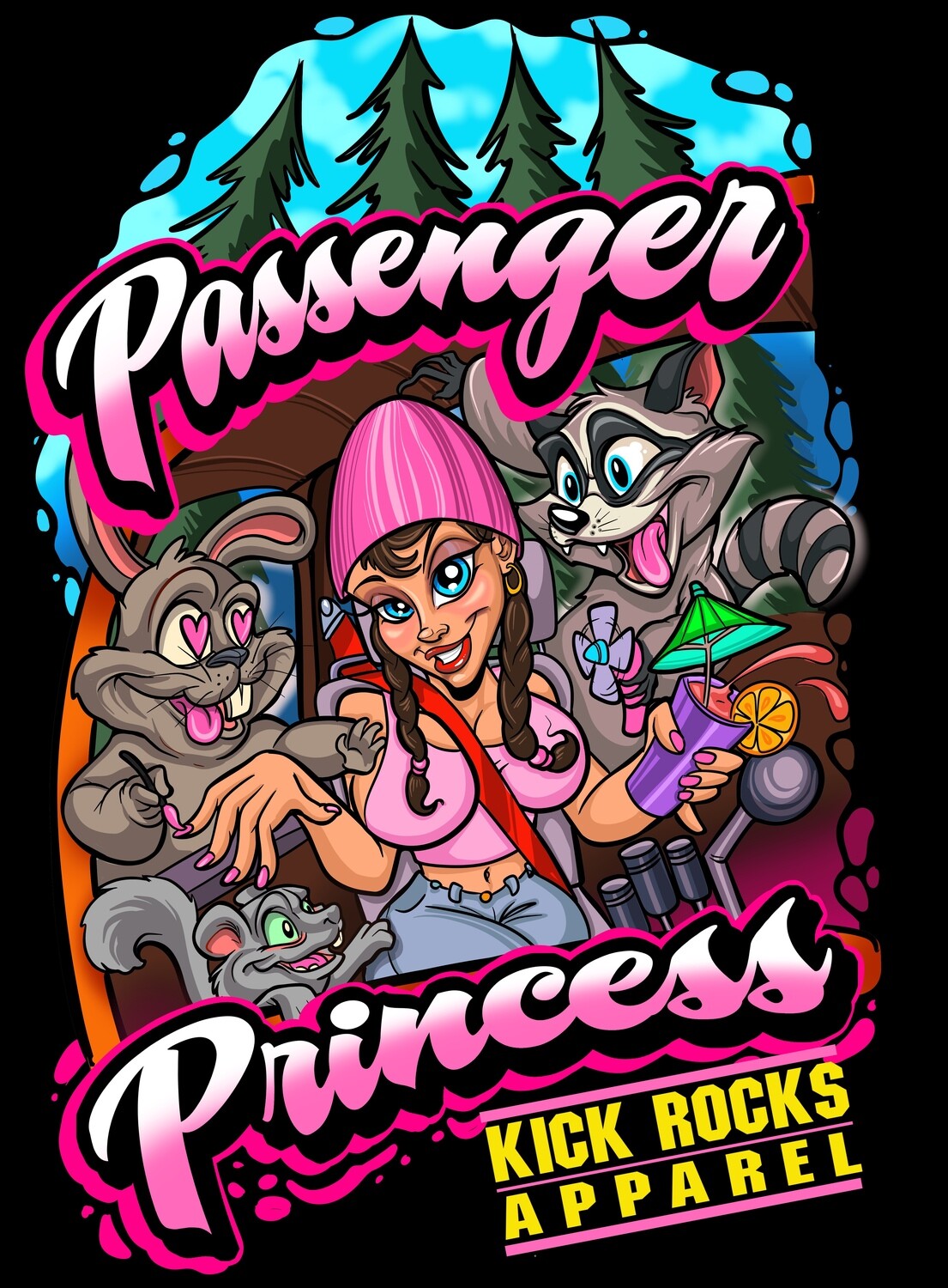 Passenger princess hoody