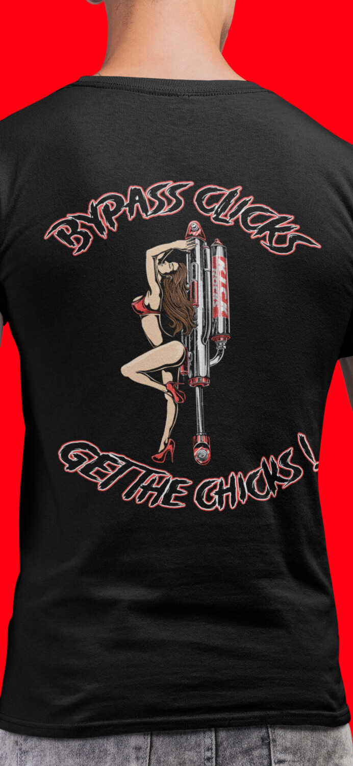 Chick magnet tee (red)
