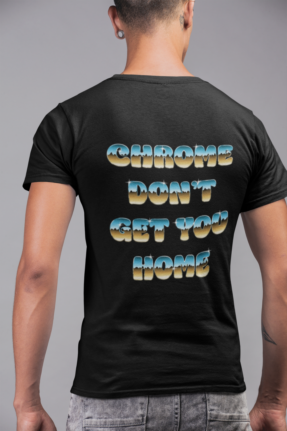Chrome tee
