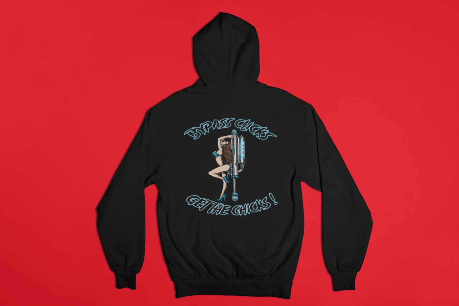 Chick magnet hoody (blue)