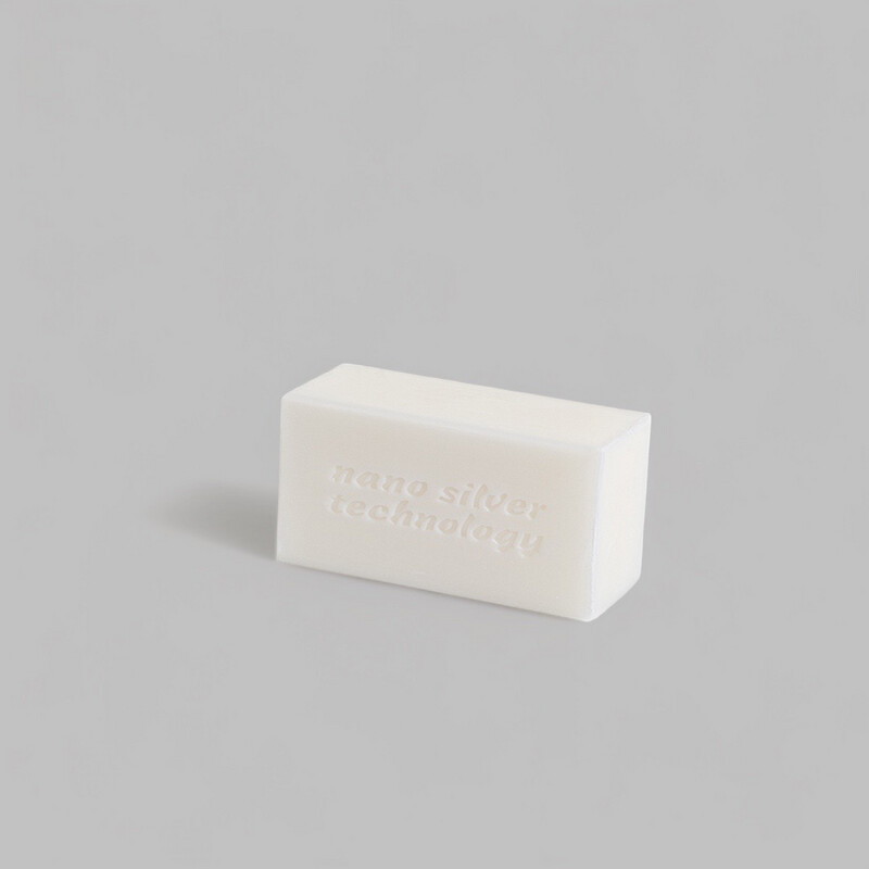 🌱 NANO-Seife Weiss mit Silberionen – Sanfte Reinigung &amp; antibakterielle Wirkung (100 g) 🧼✨