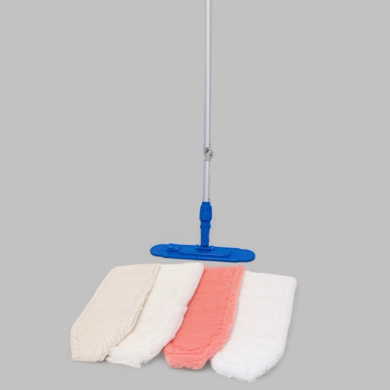 Teleskop-Bodenwischer 1,65 m mit Fussschalter – Ergonomisch &amp; Effizient 🏡🧼