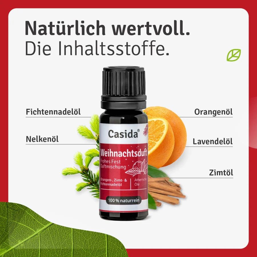 Weihnachtsduft ätherische Öle Casida