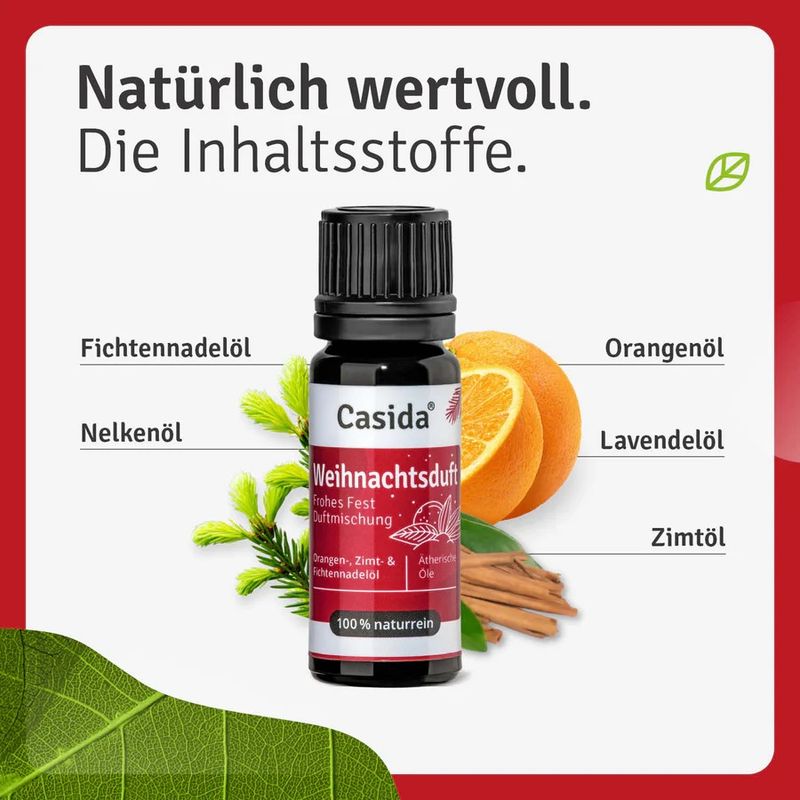 Weihnachtsduft ätherische Öle Casida