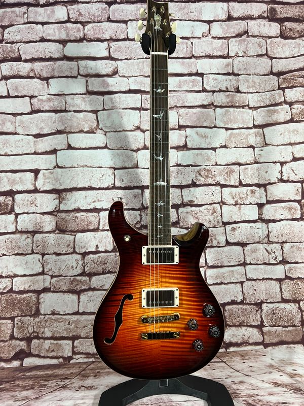 PRS McCarty 594 Semi-Hollow Private Stock Tiger Glow