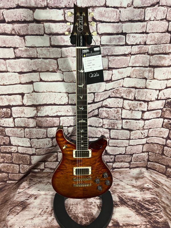 PRS McCarty 594 Quilted 10 Top - Dark Cherry Sunburst