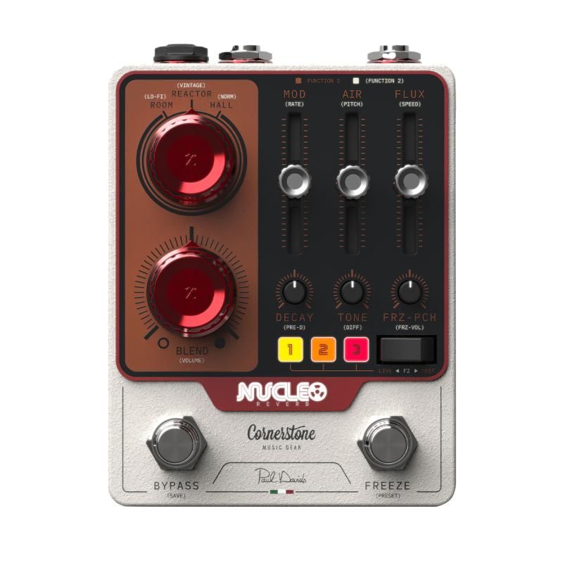 Cornerstone Music Gear Nucleo Paul Davids Signature Reverb 2025 - White