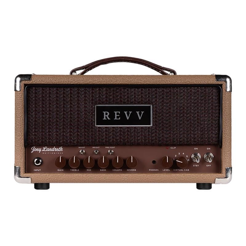 REVV D20 JL Joey Landreth Signature 20-Watt Guitar Amp Head - Brown