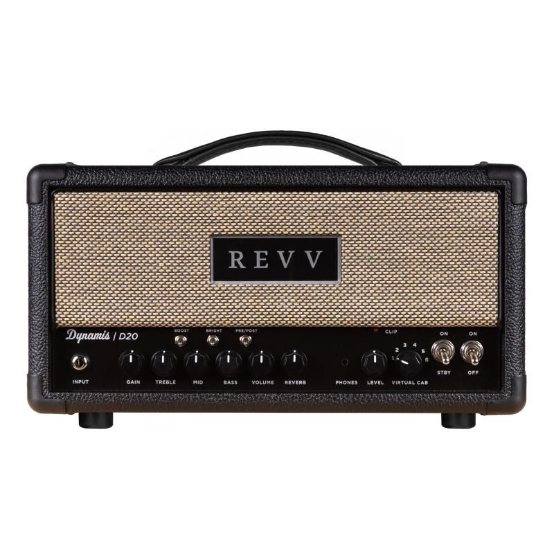 REVV D20 MK2 20-Watt Guitar Amp Head - Black