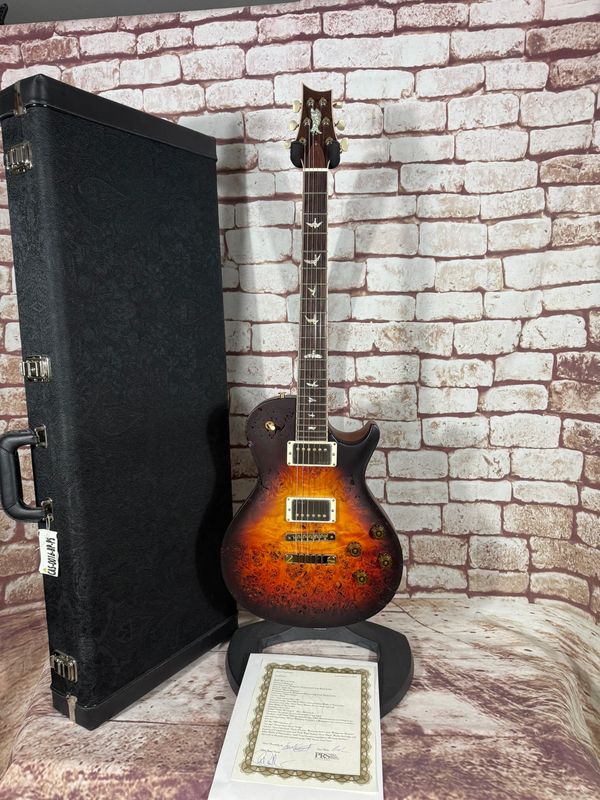 PRS PS#12063 SC56 Poplar Burl Top - 1 of a kind