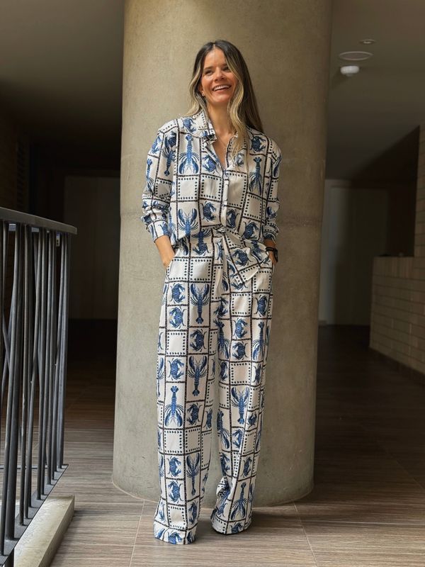 Conjunto Blue Lobster
