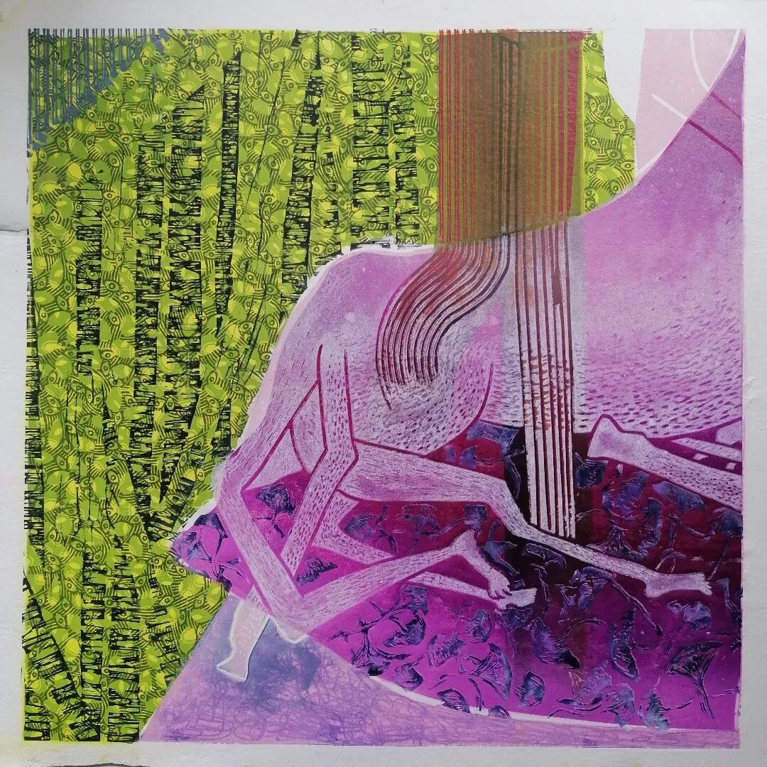 Lino with added Funk