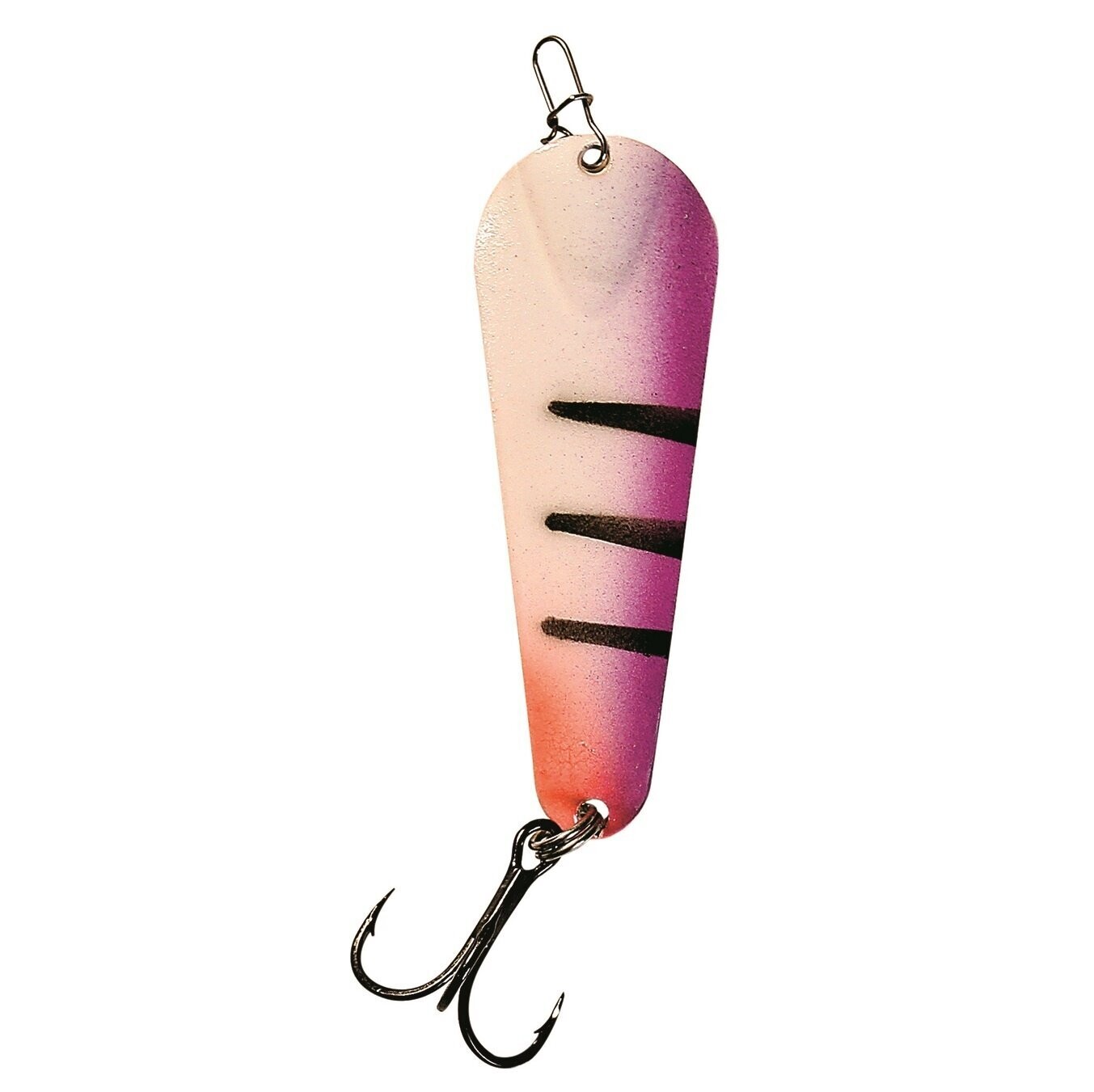 Custom Jigs &amp; Spins Pro-Glow Pro Series Slender Spoon Silver Back