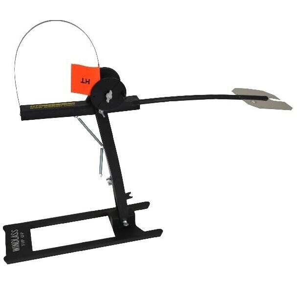 HT Windlass TIP UP - Black - 500' Spool With Drag
