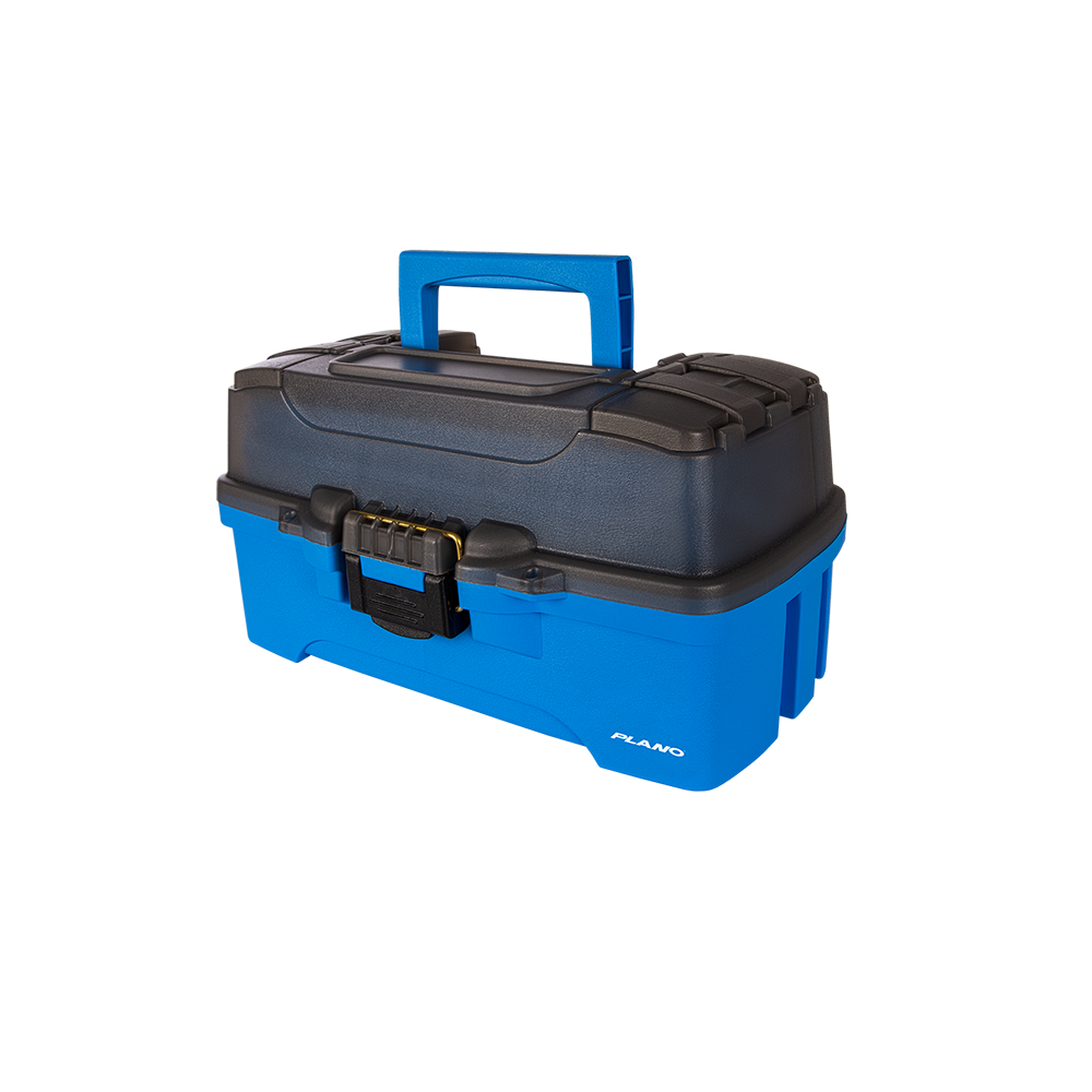 Plano Three-Tray Tackle Box  Bright Blue