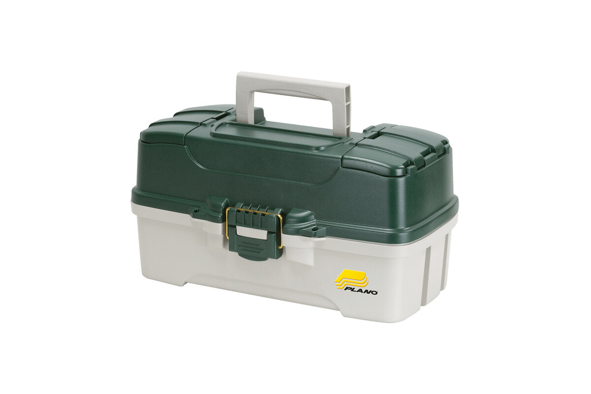 Plano Three-Tray Tackle Box - Green