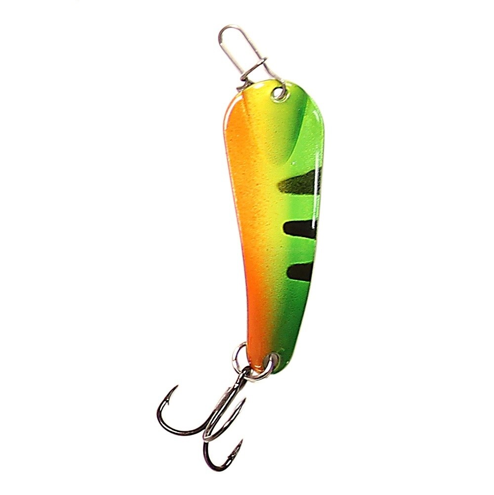 Custom Jigs &amp; Spins Pro Series Slender Spoon Silver Back