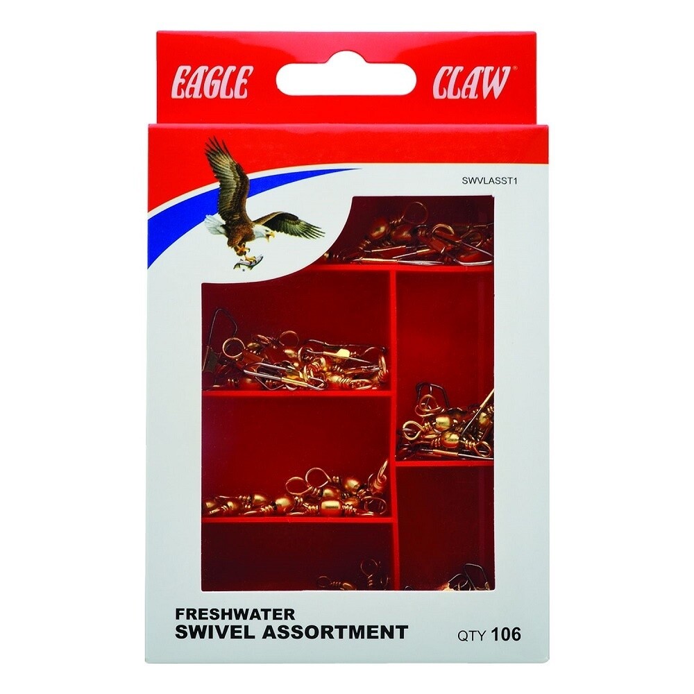 Freshwater Swivel Assortment 106 Piece