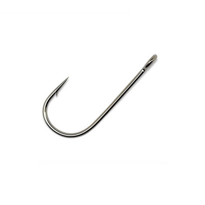 a fish hook ring Quick Rig Charlie Brown Circle Hooks Ringed Black Nickel 8/0 6pack