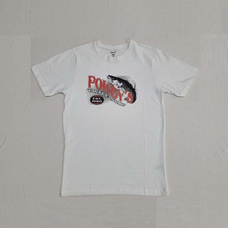 Pokey&#39;s Vintage Logo T-Shirt White