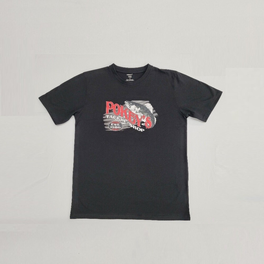 Pokey&#39;s Vintage Logo T-Shirt Black
