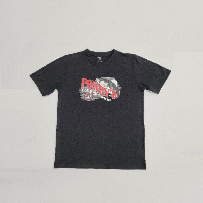Pokey&#39;s Vintage Logo T-Shirt Black