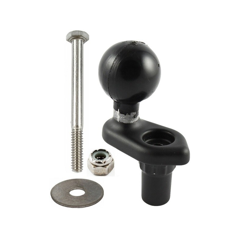 Fishing Rod Adapter Post with Ball