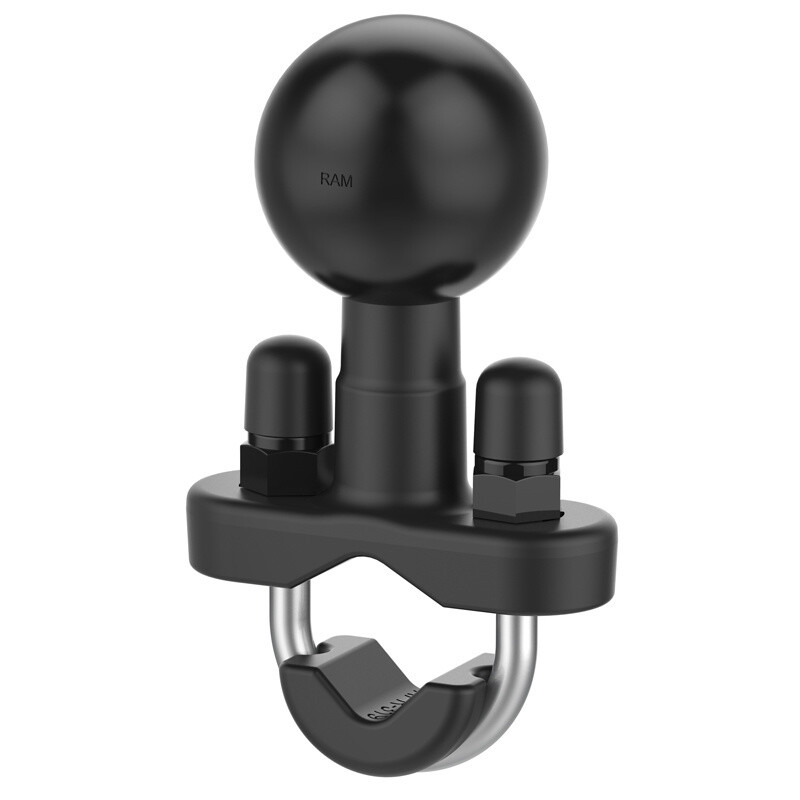 1.5&quot; Ball Handlebar U-Bolt Base for Rails 0.5&quot; to 1&quot; in Diameter