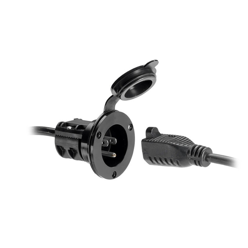 AC Power Port-Black / MKR-21