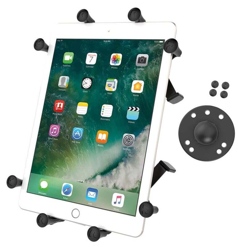 X-Grip® Holder with Ball for 9"-10" Tablets