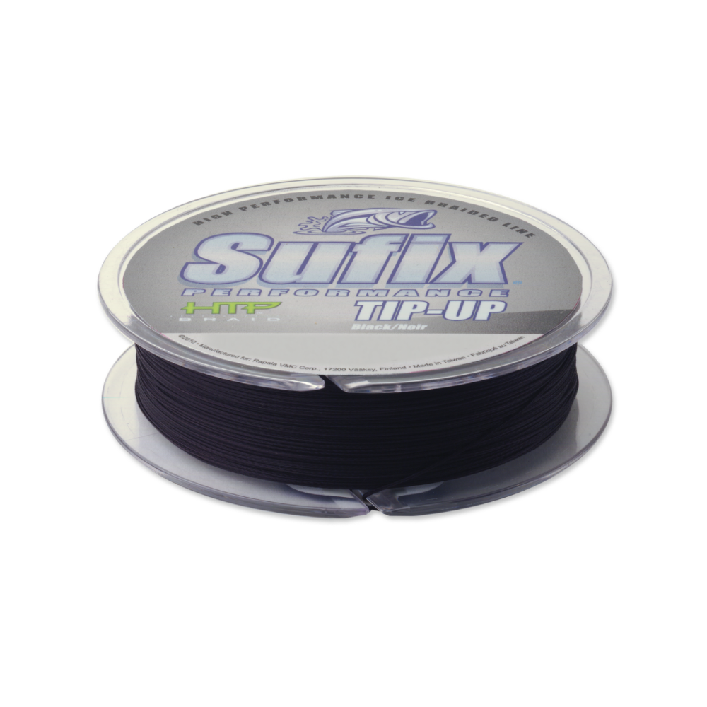 Performance Tip Up Ice Braid 50 lb. Black 50 Yd