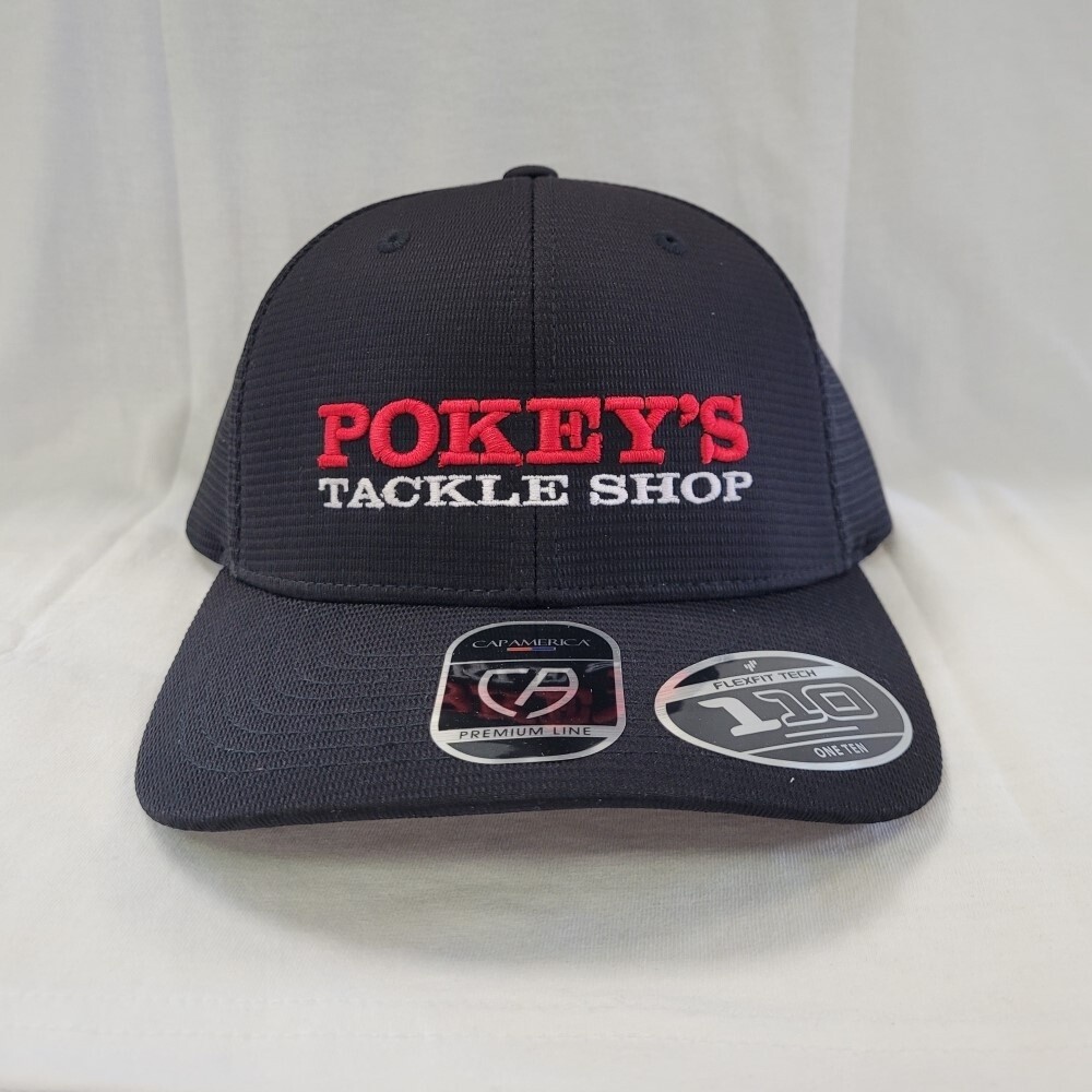Pokey&#39;s FlexFit Hat Black