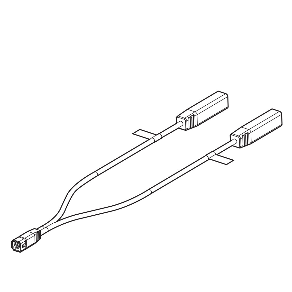 9 M SIDB Y - 9-Pin Side Imaging Dual Beam Splitter Cable