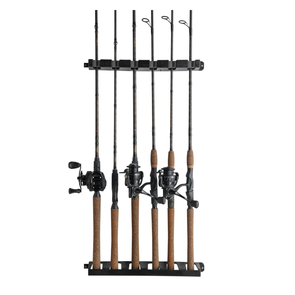 Vertical 6 Rod Rack
