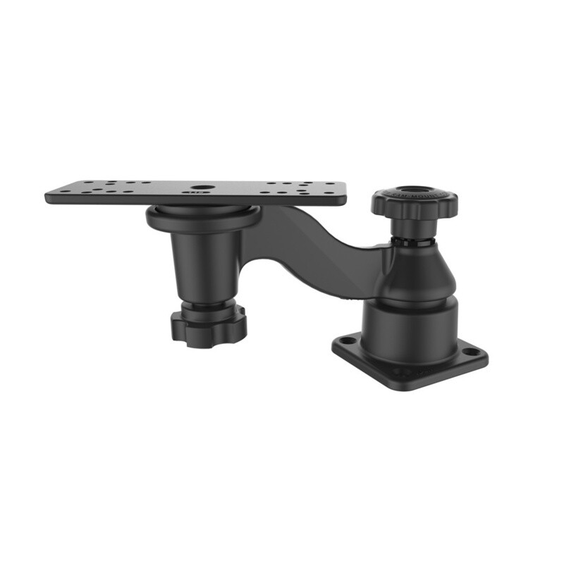 RAM® Horizontal 6" Swing Arm Mount for Fishfinders &amp; Plotters RAM-109HU