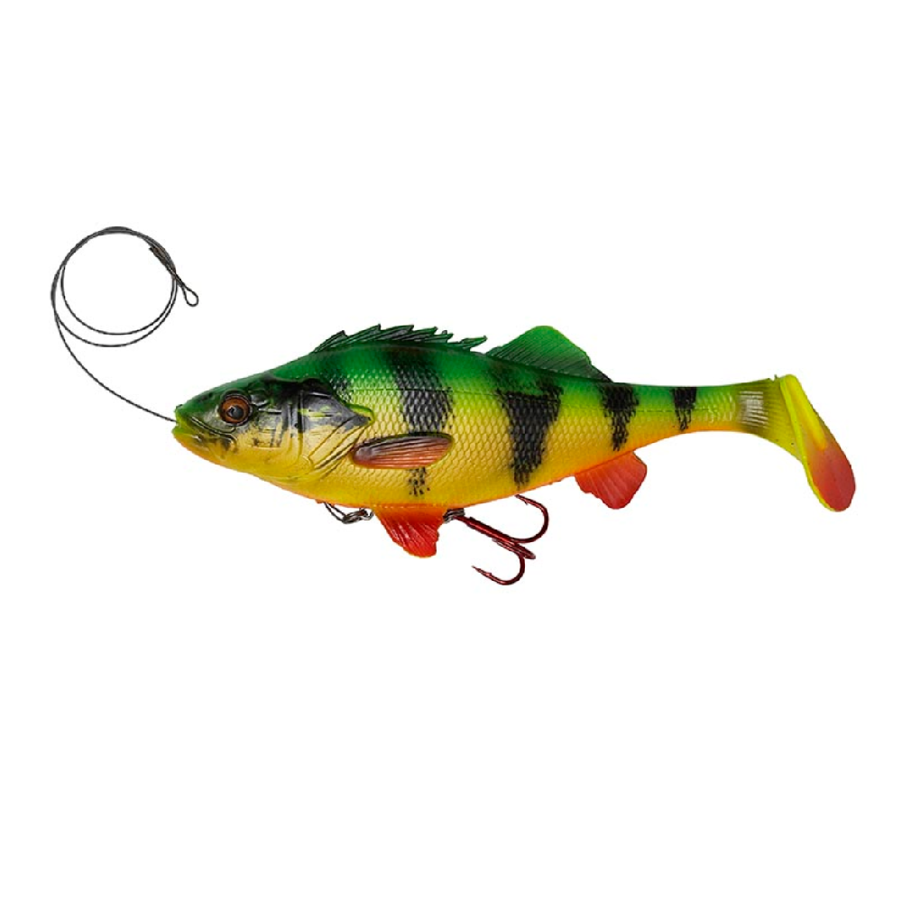 4D Line Thru Perch Shad  Firetiger