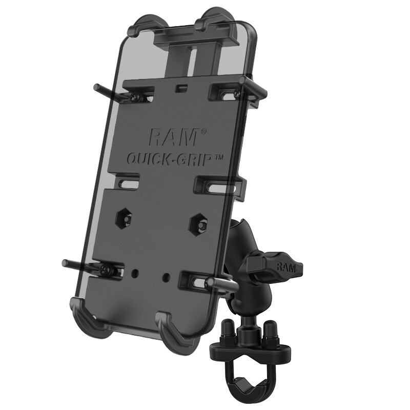 Quick-Grip™ XL Phone Mount with Handlebar U-Bolt Base
