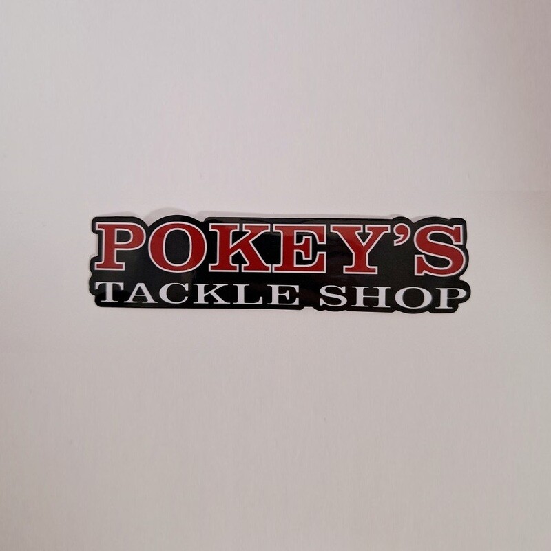 Pokey's New Logo Sticker 4"